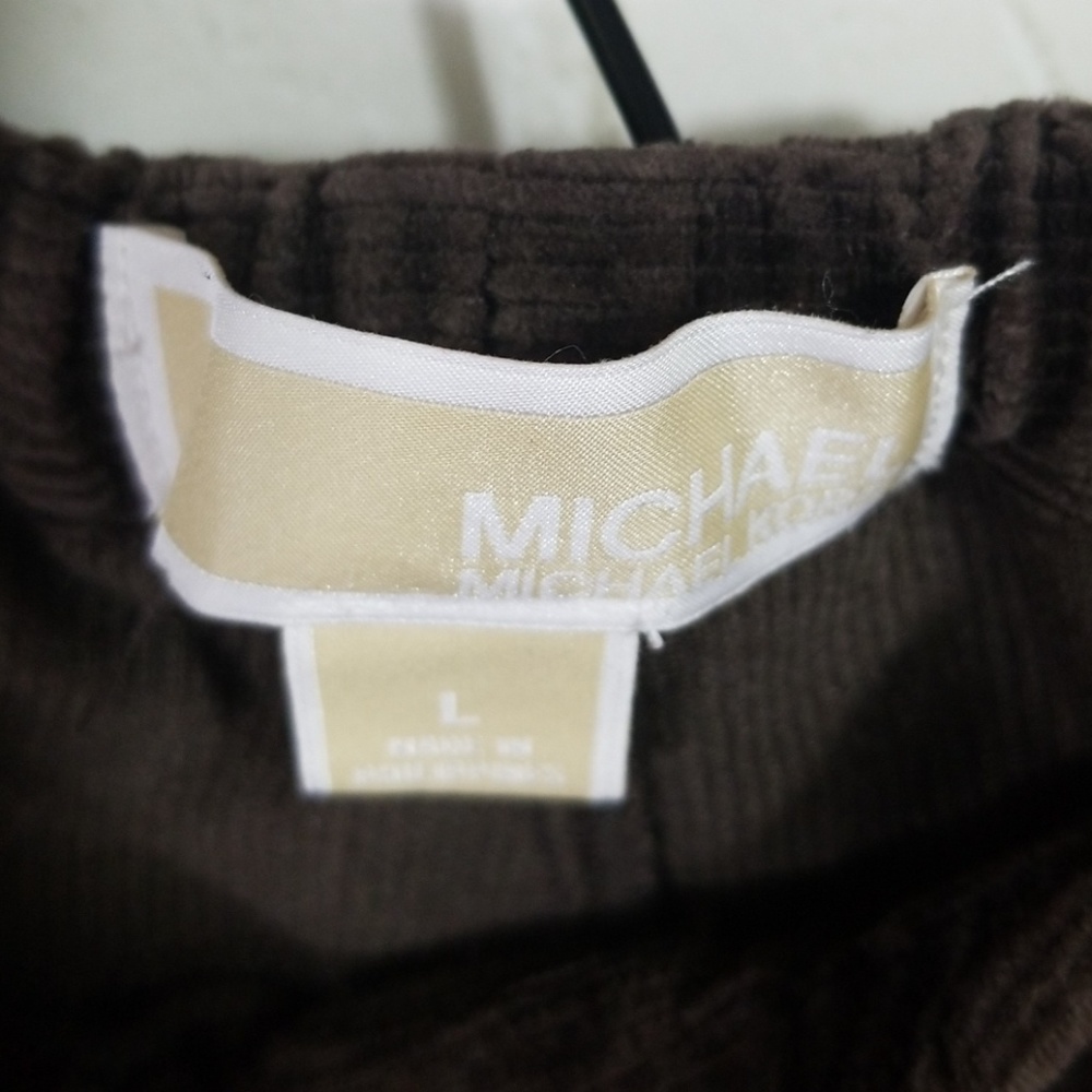 Michael by Michael Kors Corduroy Leggings Sz L - Picture 3 of 4